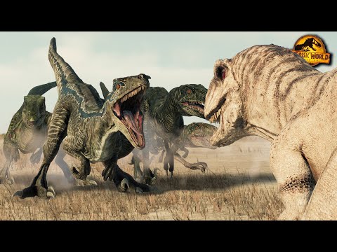 RAPTOR SQUAD Vs ATROCIRAPTOR SQUAD!!! - Jurassic World Evolution 2 | HD