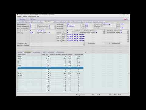 DATEV Export & XML-Schnittstelle online  in der dbFakt Warenwirtschaft