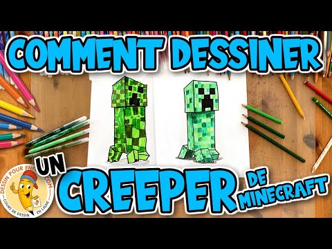 Comment dessiner un CREEPER très facile