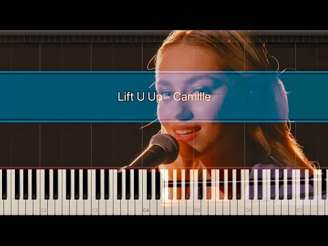 Lift U Up - Camille Piano Tutorial | Karaoke with Sheet Music | Petra Van Tendeloo