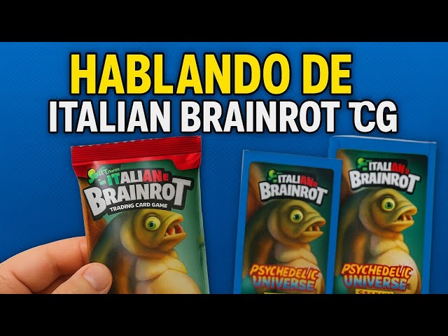 Vídeo relacionado con Skifidol Italian Brainrot Trading Card Game, Serie Gama Anomalía Galáctica, 24 sobres de 7 cartas, juego de cartas coleccionables