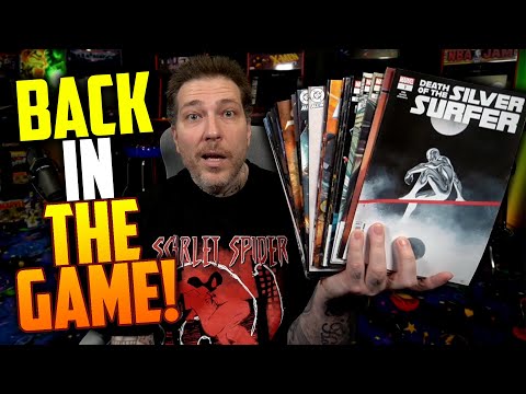 New Comic Book Day Haul/Reviews! Death Of Silver Surfer