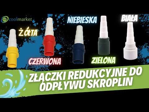 Złączki redukcyjne do odpływu skroplin. - zdjęcie