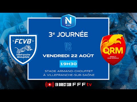 J3 I FC Villefranche B. vs QRM en replay (2-1) I National FFF 2025-2026