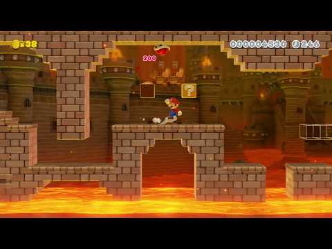 Blink Block Castle by Kley - Super Mario Maker 2 - No Commentary 1bz