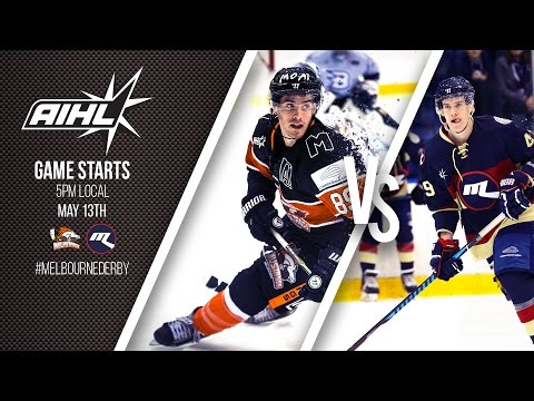 AIHL Live Game 19: Melbourne Ice @ Melbourne Mustangs (13/05/17)