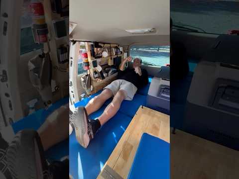 Guy Turns His Minivan into a Luxury Apartment