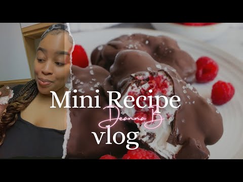 Raspberry Yogurt Bites | Just 5 Ingredients |  Healthy Dessert Idea