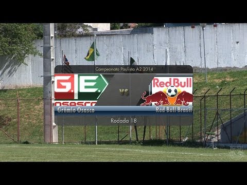 Paulista Série A2 - Gols - Acesso - Grêmio Osasco 1 x 3 Red Bull Brasil (06.04.2014)