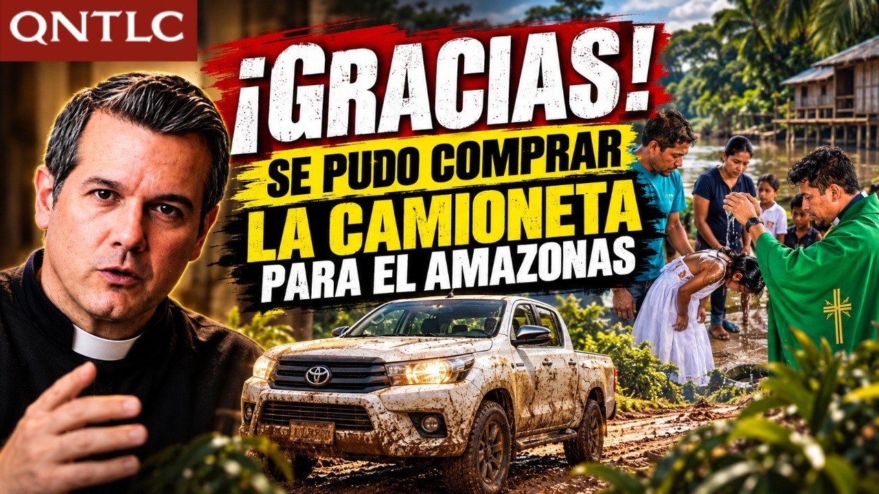 ¡GRACIAS! Agradecer camioneta desde el Amazonas