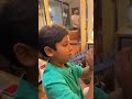 Fahad Mustafa With His Son Moosa Behind The Set Of Jeeto Pakistan Shorts