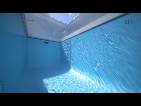 aménagement piscine jardin cascades-éclairage-LED