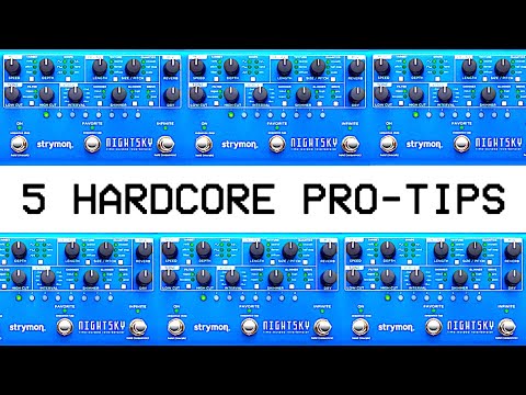 🌜🌝🌛Strymon NightSky Time-Warped Reverberator 2020 - Present - Blue image 4