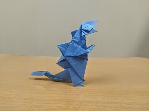 How To Make An Origami Godzilla Tutorial
