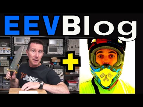 EEVBlog Dave Jones "interviewing" BrunoPOWEEER - 2nd Electronics Engineering MeetUp