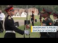 Winning The Prestigious Sword Of Honour At Sandhurst