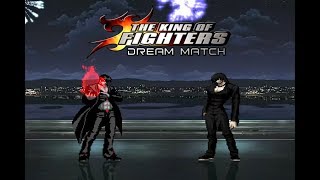 KOF DREAM MATCH - (Dark A. Iori VS Black Moon Element)