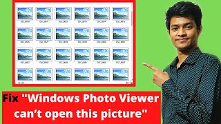 How To Fix "Windows Photo Viewer can’t open this picture" | Repair Corrupted Picture