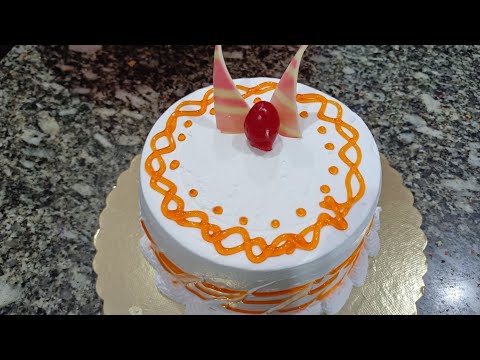 vanilla 🍰#orange color design#shortvideo #delicious# Filmora