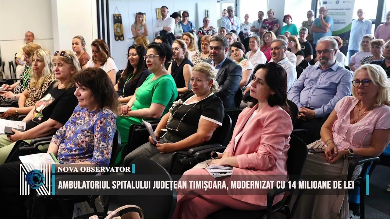 Ambulatoriul Spitalului Județean Timișoara, modernizat cu 14 milioane de lei