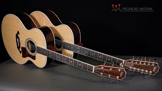 Video thumbnail for Taylor Legacy Collection 815e and 855e Demo from Peghead Nation by Peghead Nation