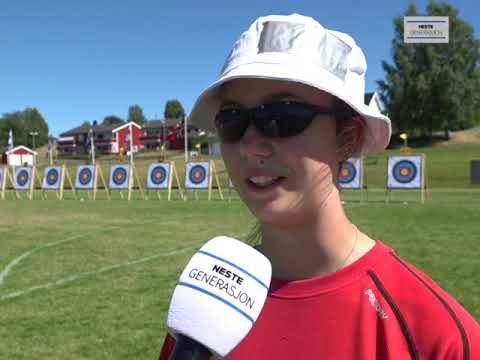 Silje Røe - Nordisk Ungdomsmesterskap 2018 - bueskyting