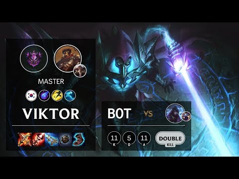 Viktor Bot vs Aphelios - KR Master Patch 10.12