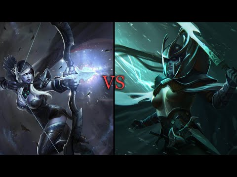 Dota 2 Duel 02 - Drow Ranger vs Phantom Assassin