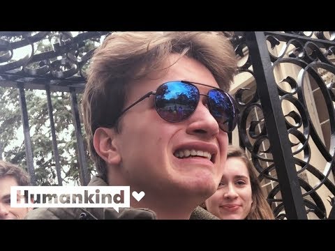 Tears almost block teen's first look at color | Humankind