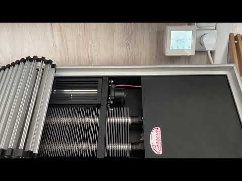 Рівень шуму вентиляторів в конвекторах Каррера (Carrera)