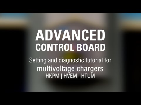 Multivoltage chargers | Setting tutorial