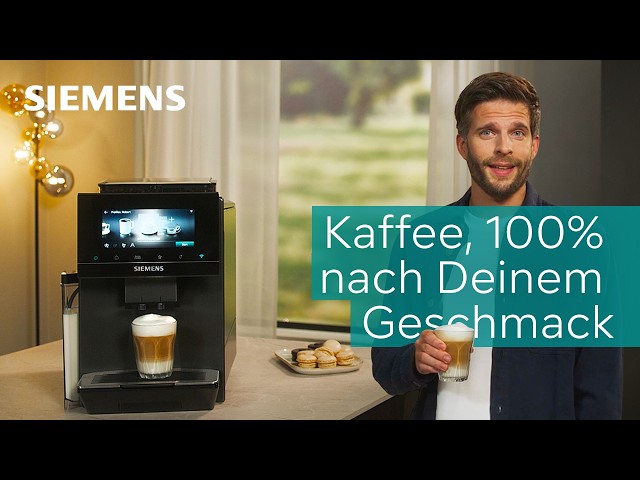 Video teaser for EQ900 iAroma – Kaffee, 100 % nach Deinem Geschmack | Siemens Kaffeevollautomat
