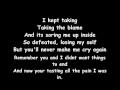 Leona Lewis - Outta My Head Lyrics