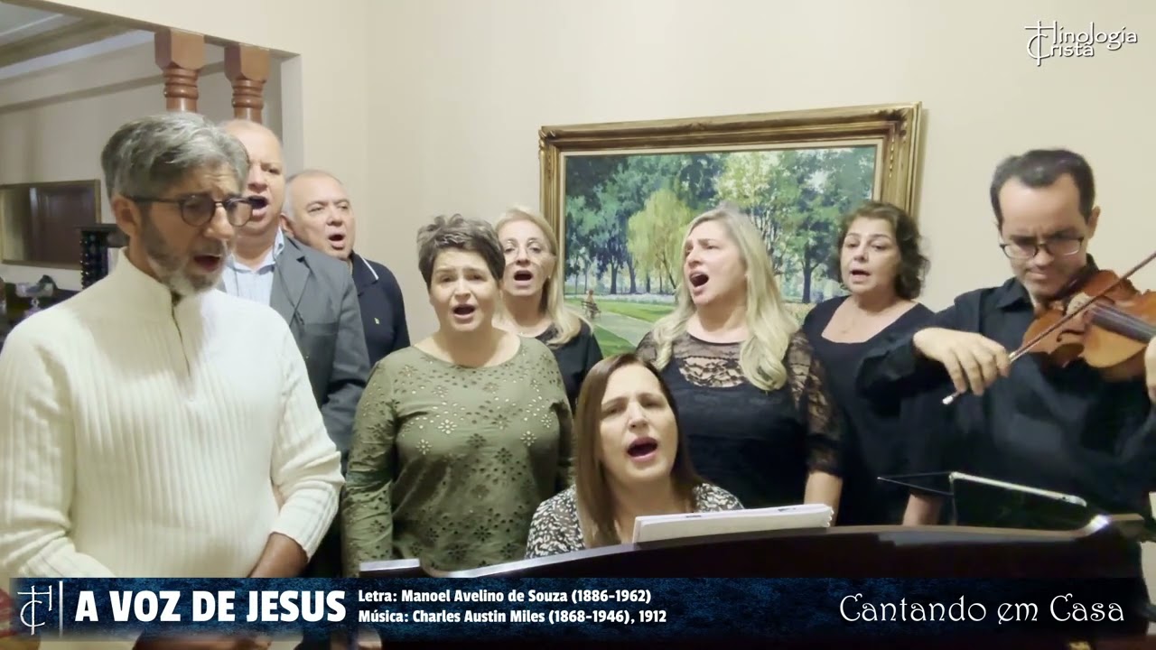 [CANTANDO EM CASA] - QUE DOCE VOZ TEM MEU SENHOR (A VOZ DE JESUS - CANTOR CRISTÃO 384)