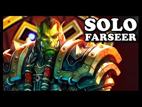 Grubby | "Solo Farseer" | Warcraft 3 | ORC vs HU | Concealed Hill