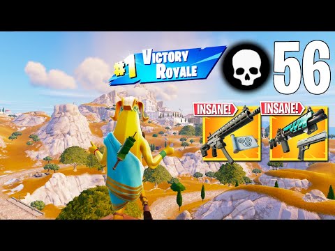56 Elimination Solo Vs Squads Gameplay Wins (Fortnite Chapter 5 Season 2)