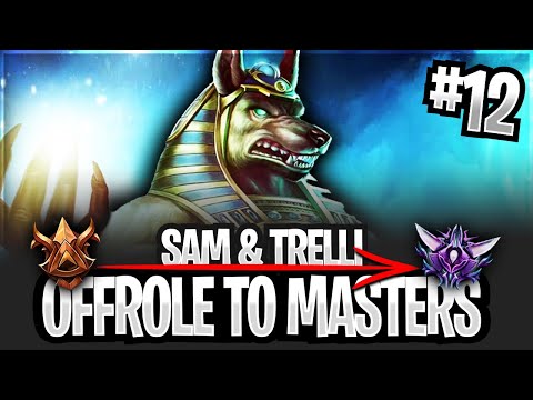 Anubis Abusing Solo | Offrole To Masters Ep.12 w/ Trellirelli - Season 8 Ranked 5v5 Conquest - SMITE