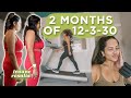 I DID 12 3 30 FOR 2 MONTHS AND THESE ARE MY RESULTS Lauren Giraldo Treadmill Routine
