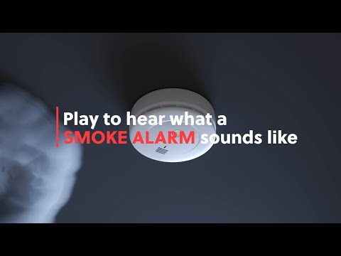 What do smoke alarms sound like?