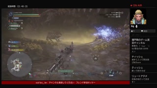 モンハンワールド　初見さん大歓迎。　今夜も夜更かししよう笑
