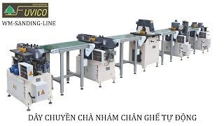 DÂY CHUYỀN CHÀ NHÁM CHÂN GHẾ