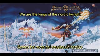 Luca Turilli - Kings of the Nordic Twilight (Lyrics &amp; Sub. Español)