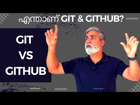 What Is Git And Github Git Vs Github Version Control Malayalam