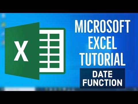 Microsoft Excel Tutorial Excel DATE function with examples Mathematical Functions