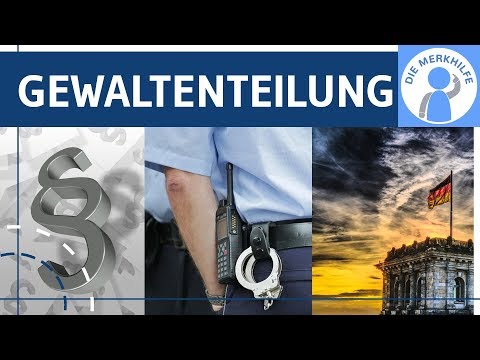 Gewaltenteilung - Legislative, Exekutive & Judikative einfach erklärt - Politik / Demokratie