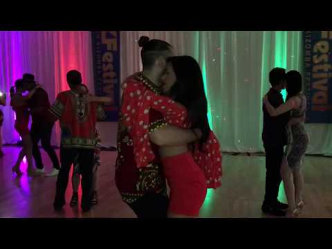 Felicien Rossa and Griselle Agosto Kizomba Dance - Palm Beach Kizomba Festival 2017