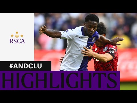 RSC Royal Sporting Club Anderlecht Bruxelles 1-1 C...