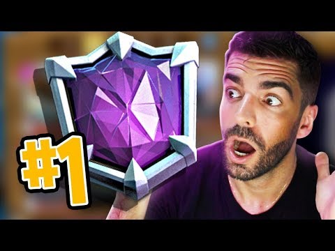 USEI O DECK DO TOP 1 NO CLASH ROYALE!