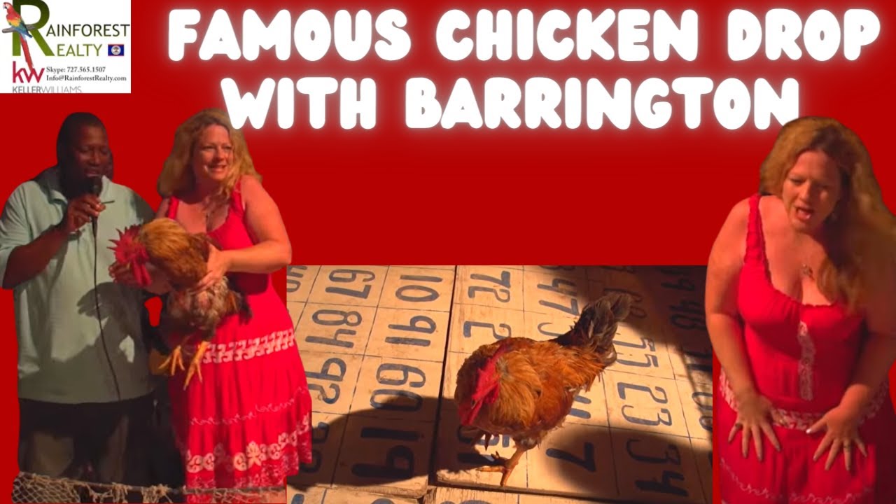 San Pedro Ambergris Caye Famous Chicken Drop With Barrington