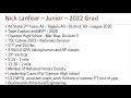 Nick Junior Year Highlights - All State 2nd Team